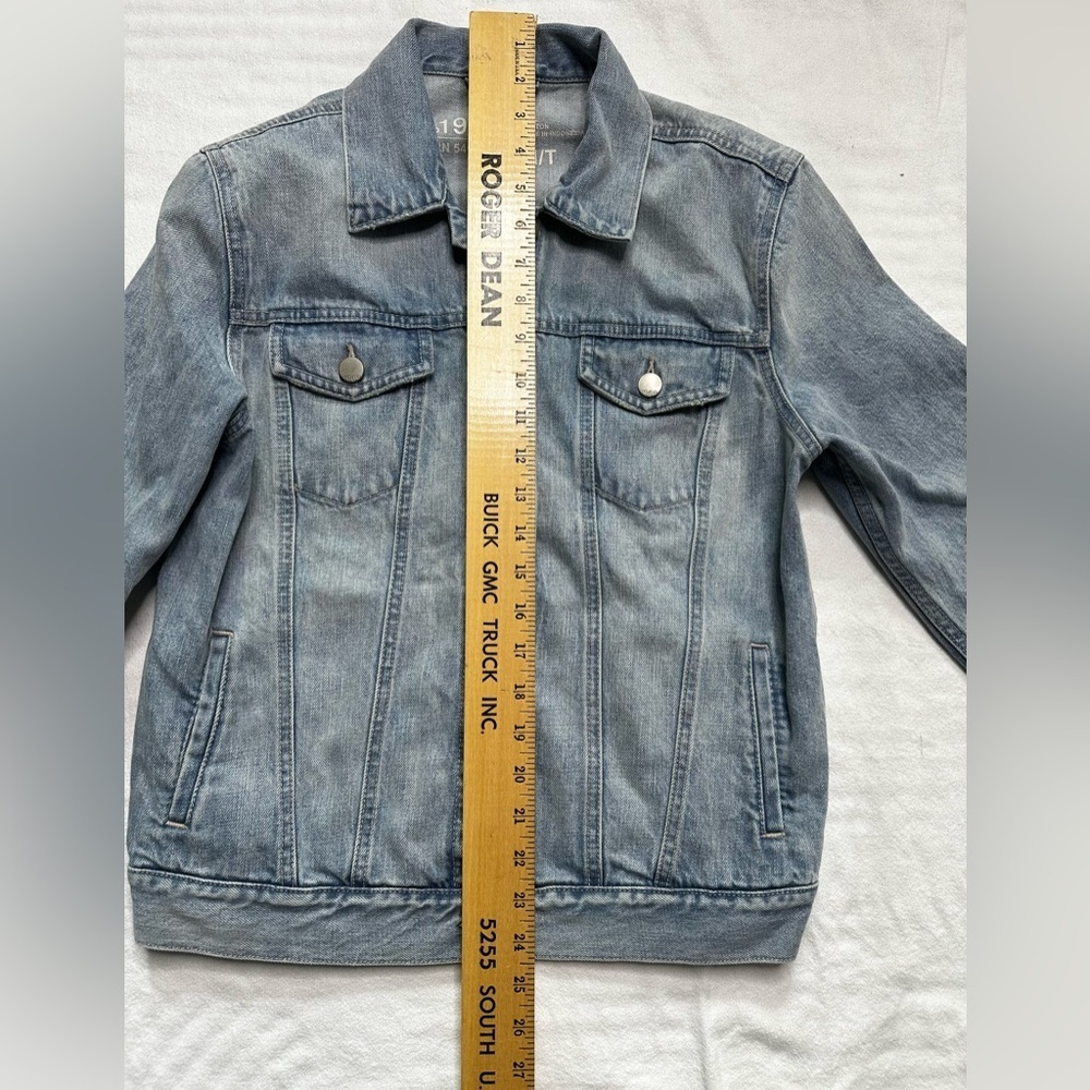 Gap 1969 Denim Jacket Medium Tall M/T Classic Blue Jean Western 100% Cotton - Picture 6 of 12